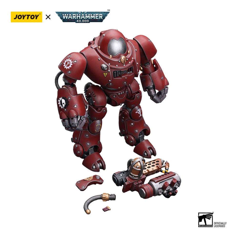 Warhammer 40k Action Figure 1/18 Adeptus Mechanicus Kastelan Robot with Incendine Combustor Joy Toy (CN)