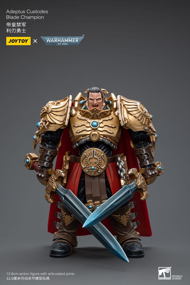 Warhammer 40k Action Figure 1/18 Adeptus Custodes Blade Champion Joy Toy (CN)