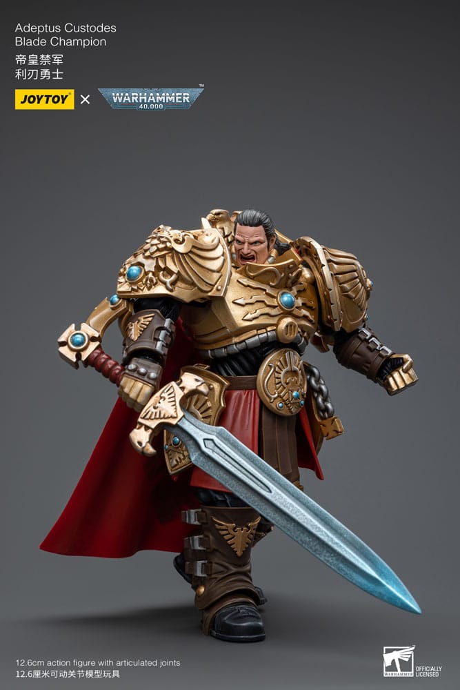 Warhammer 40k Action Figure 1/18 Adeptus Custodes Blade Champion Joy Toy (CN)