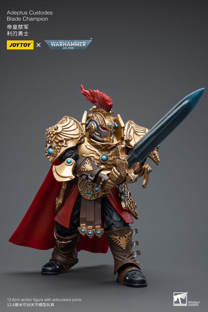 Warhammer 40k Action Figure 1/18 Adeptus Custodes Blade Champion Joy Toy (CN)