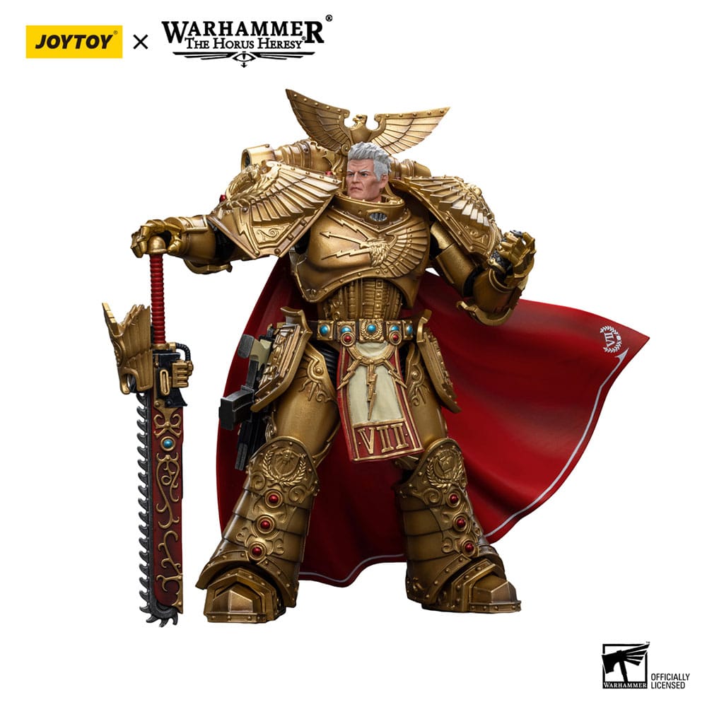 Warhammer The Horus Heresy Action Figure 1/18 Imperial Fists Rogal Dorn Primarch of the 7th Legion Joy Toy (CN)