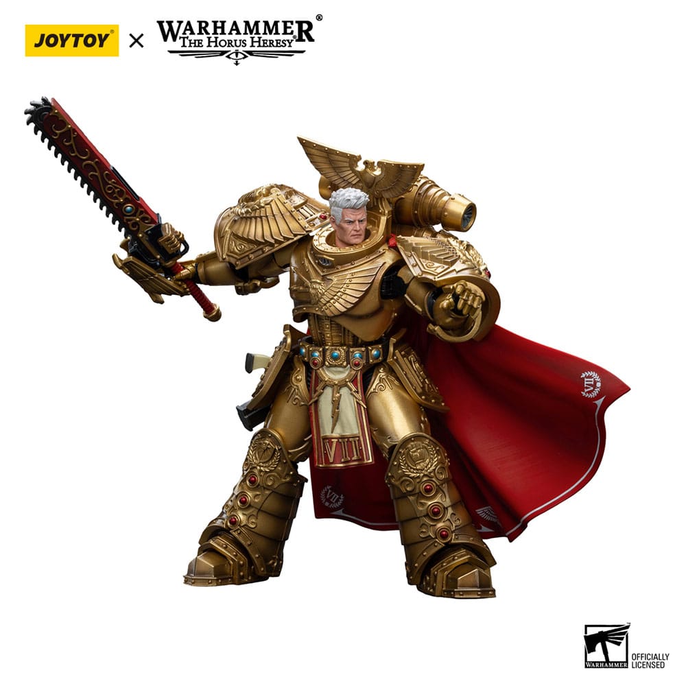 Warhammer The Horus Heresy Action Figure 1/18 Imperial Fists Rogal Dorn Primarch of the 7th Legion Joy Toy (CN)