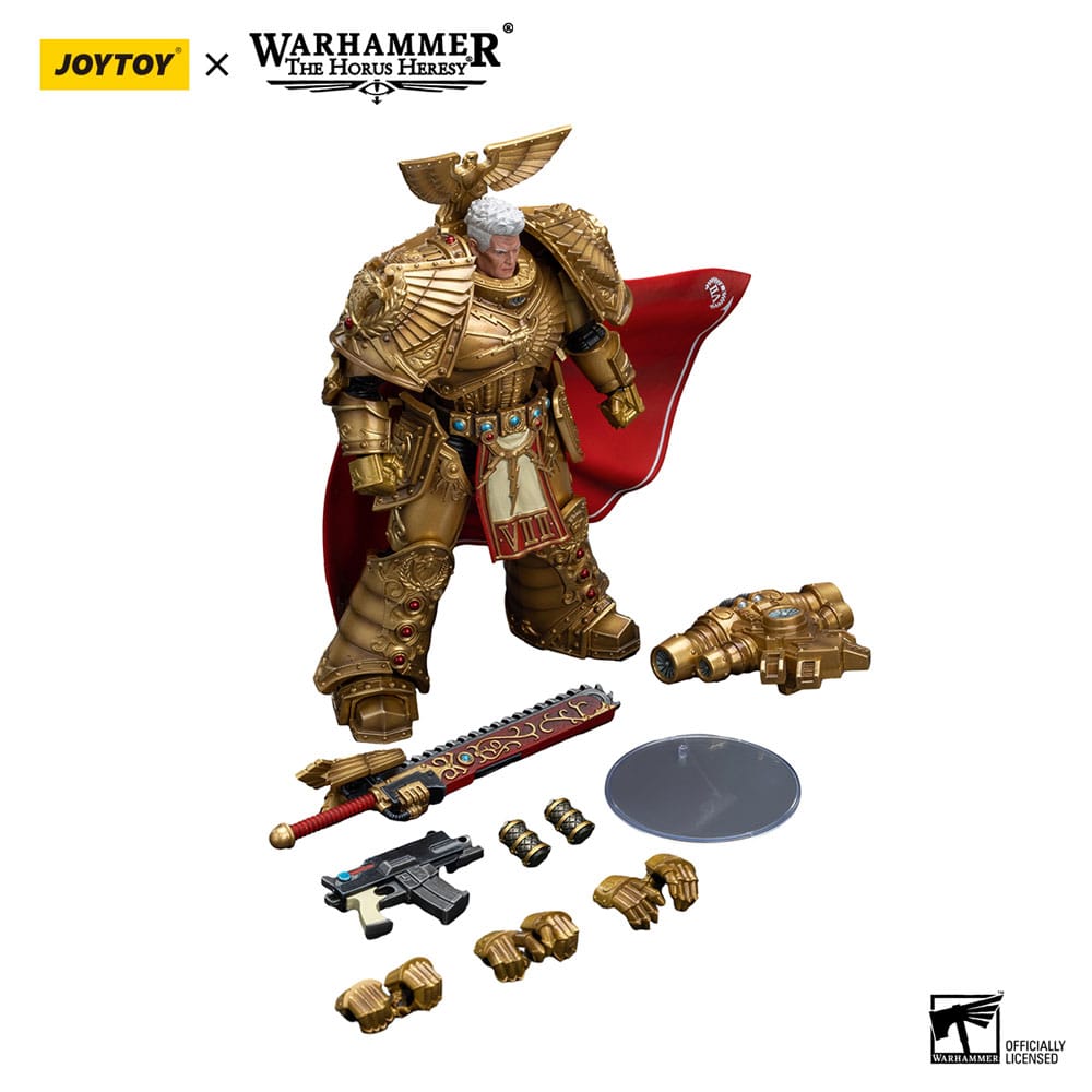 Warhammer The Horus Heresy Action Figure 1/18 Imperial Fists Rogal Dorn Primarch of the 7th Legion Joy Toy (CN)