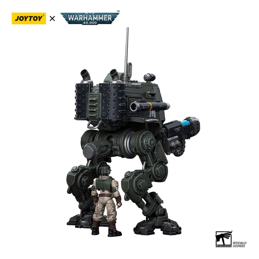 Warhammer 40k Action Figure 1/18 Astra Militarum Cadian Armoured Sentinel Joy Toy (CN)