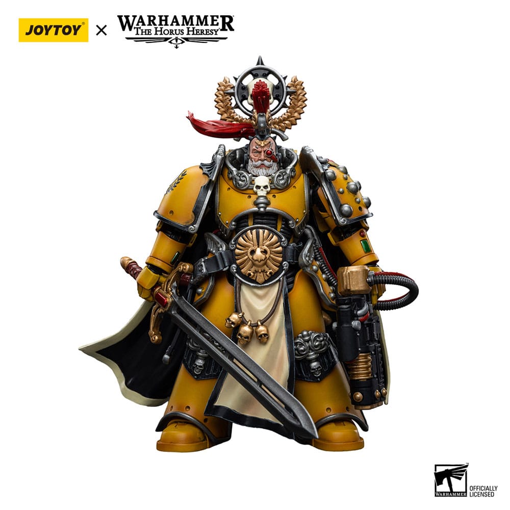 Warhammer The Horus Heresy Action Figure 1/18 Imperial Fists Legion Praetor with Power Sword Joy Toy (CN)
