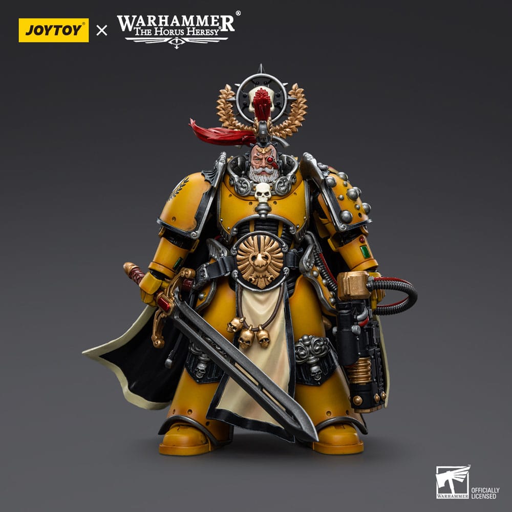 Warhammer The Horus Heresy Action Figure 1/18 Imperial Fists Legion Praetor with Power Sword Joy Toy (CN)