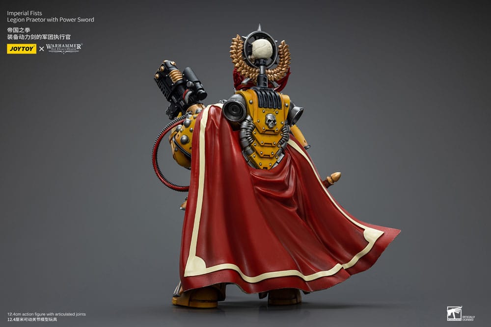 Warhammer The Horus Heresy Action Figure 1/18 Imperial Fists Legion Praetor with Power Sword Joy Toy (CN)