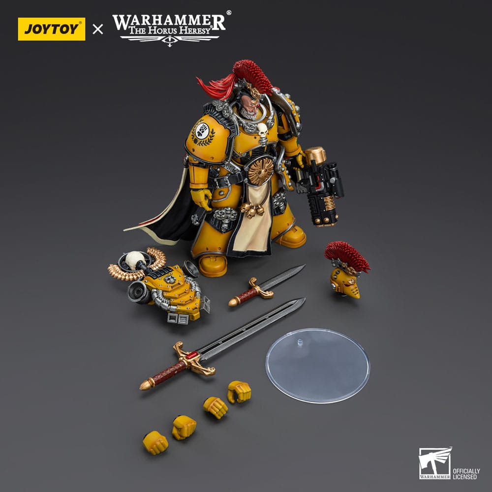 Warhammer The Horus Heresy Action Figure 1/18 Imperial Fists Legion Praetor with Power Sword Joy Toy (CN)