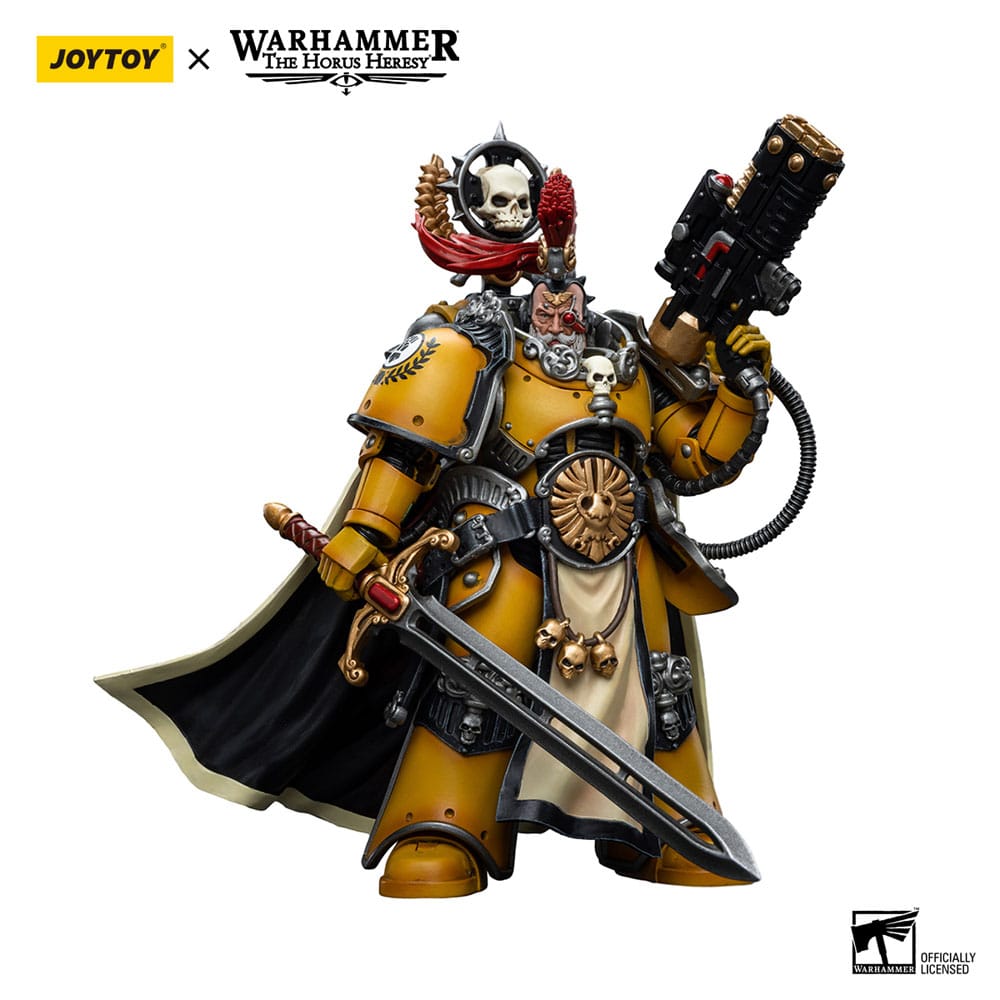 Warhammer The Horus Heresy Action Figure 1/18 Imperial Fists Legion Praetor with Power Sword Joy Toy (CN)