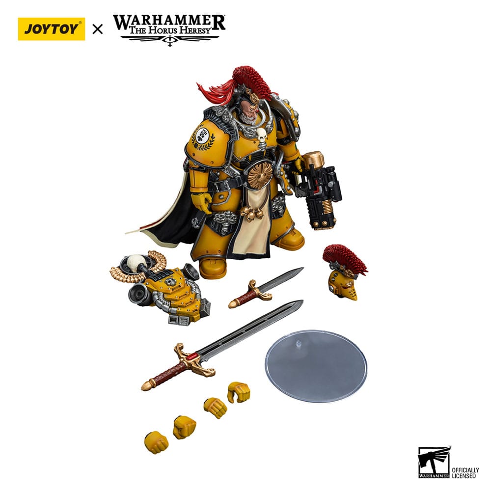 Warhammer The Horus Heresy Action Figure 1/18 Imperial Fists Legion Praetor with Power Sword Joy Toy (CN)