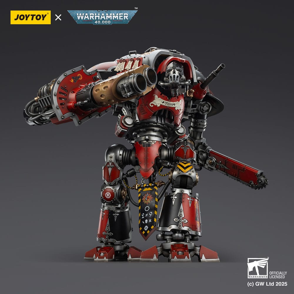 Warhammer 40 000 Space Marine 2 Action Figure Imperial Knights House Raven Knight Errant Joy Toy (CN)