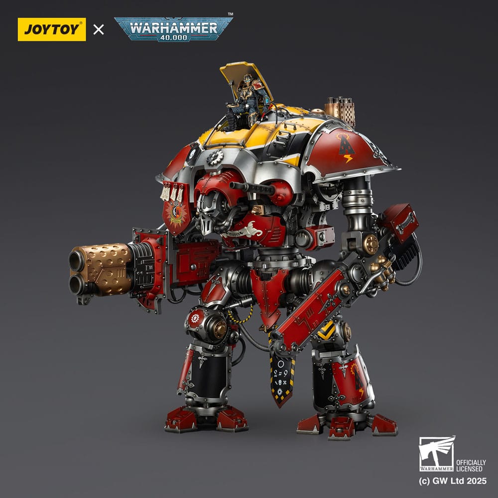 Warhammer 40 000 Space Marine 2 Action Figure Imperial Knights House Raven Knight Errant Joy Toy (CN)