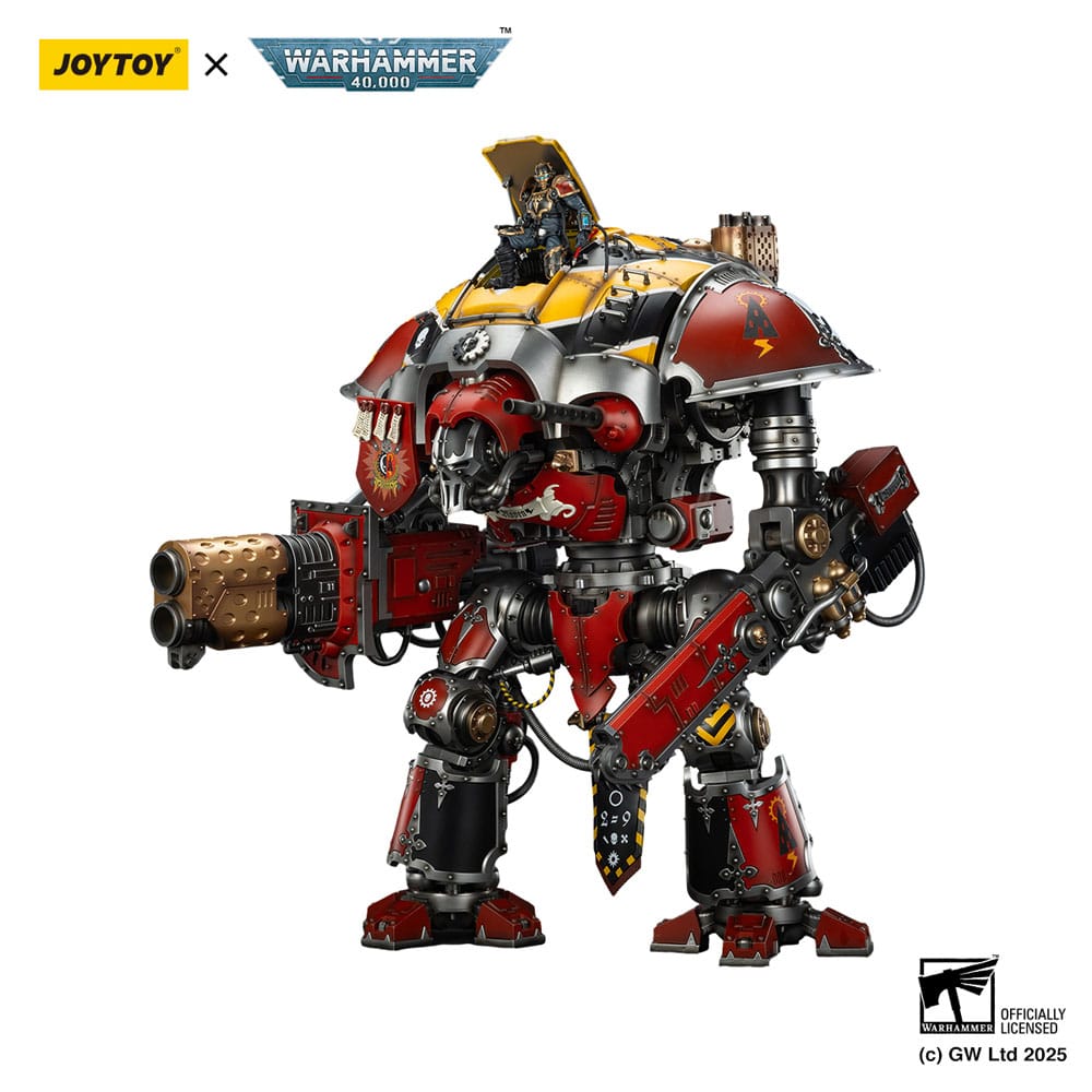 Warhammer 40 000 Space Marine 2 Action Figure Imperial Knights House Raven Knight Errant Joy Toy (CN)