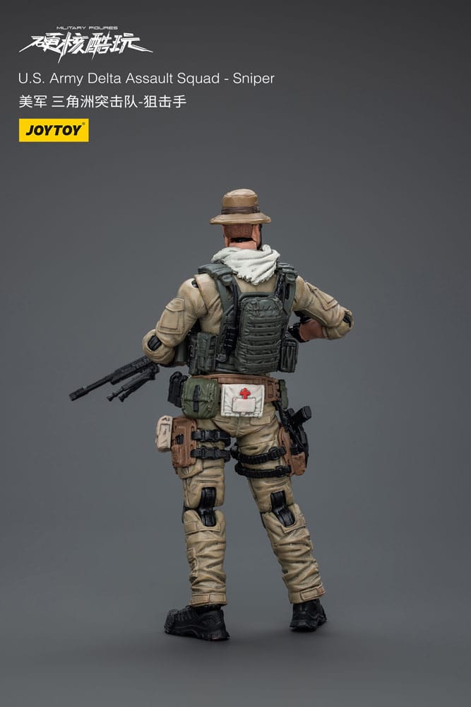 Hardcore Coldplay Action Figure 1/18 U.S. Army Delta Assault Squad Sniper Joy Toy (CN)
