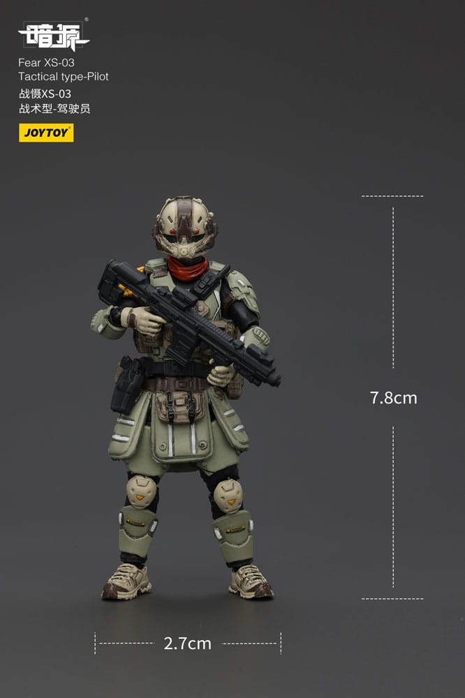 Battle For the Stars Actionfigur Fear XS 03 Tactical type Pilot Joy Toy (CN)