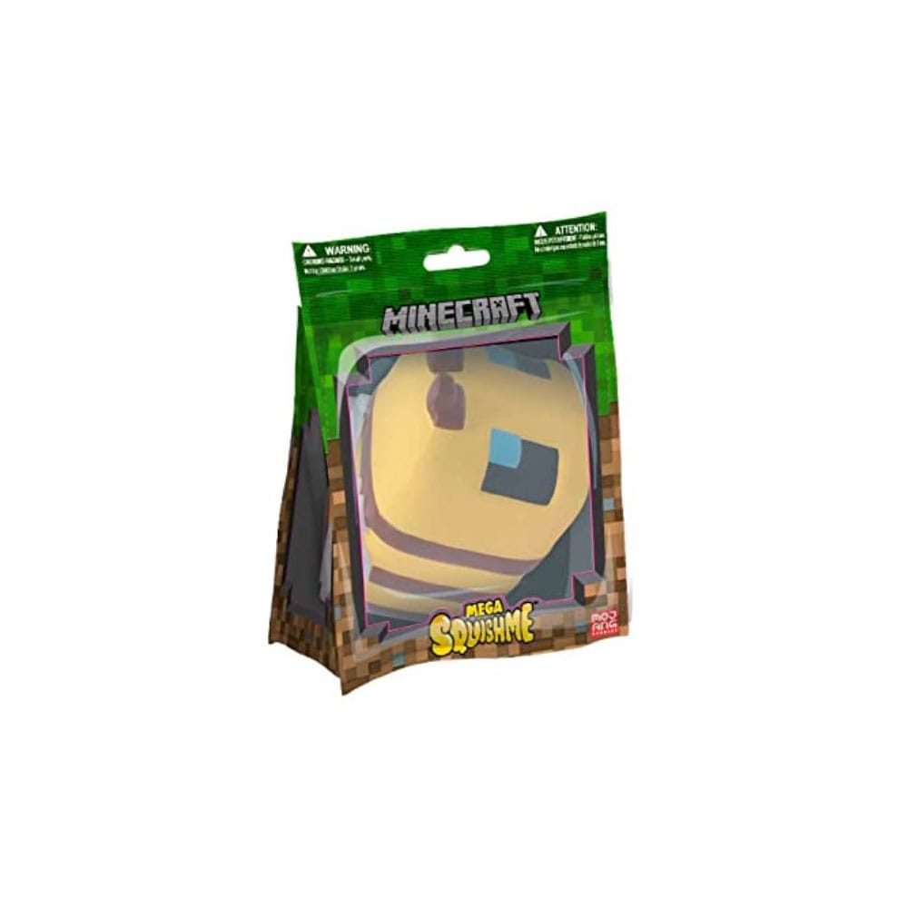 Minecraft Mega Squishme Anti Stress Figure Series 3 Bee Just Toys