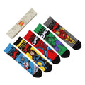 Marvel Socks 5 Pack Avengers S M Heroes Inc
