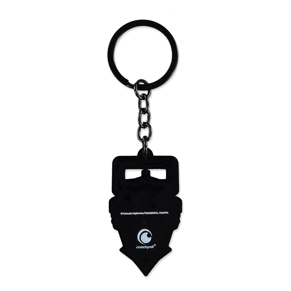 Chainsaw Man Rubber Keychain Chainsaw Difuzed
