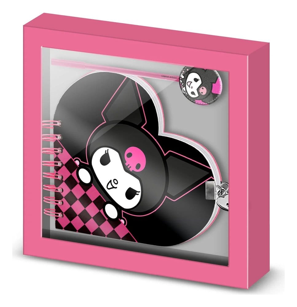 Hello Kitty Notebook with Pen Gift Set Kuromi Chessy Karactermania