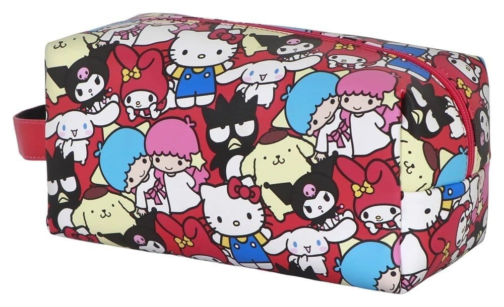 Sanrio Plus Brick Travel Toiletry Bag Hello Kitty Friends Multicolour Karactermania