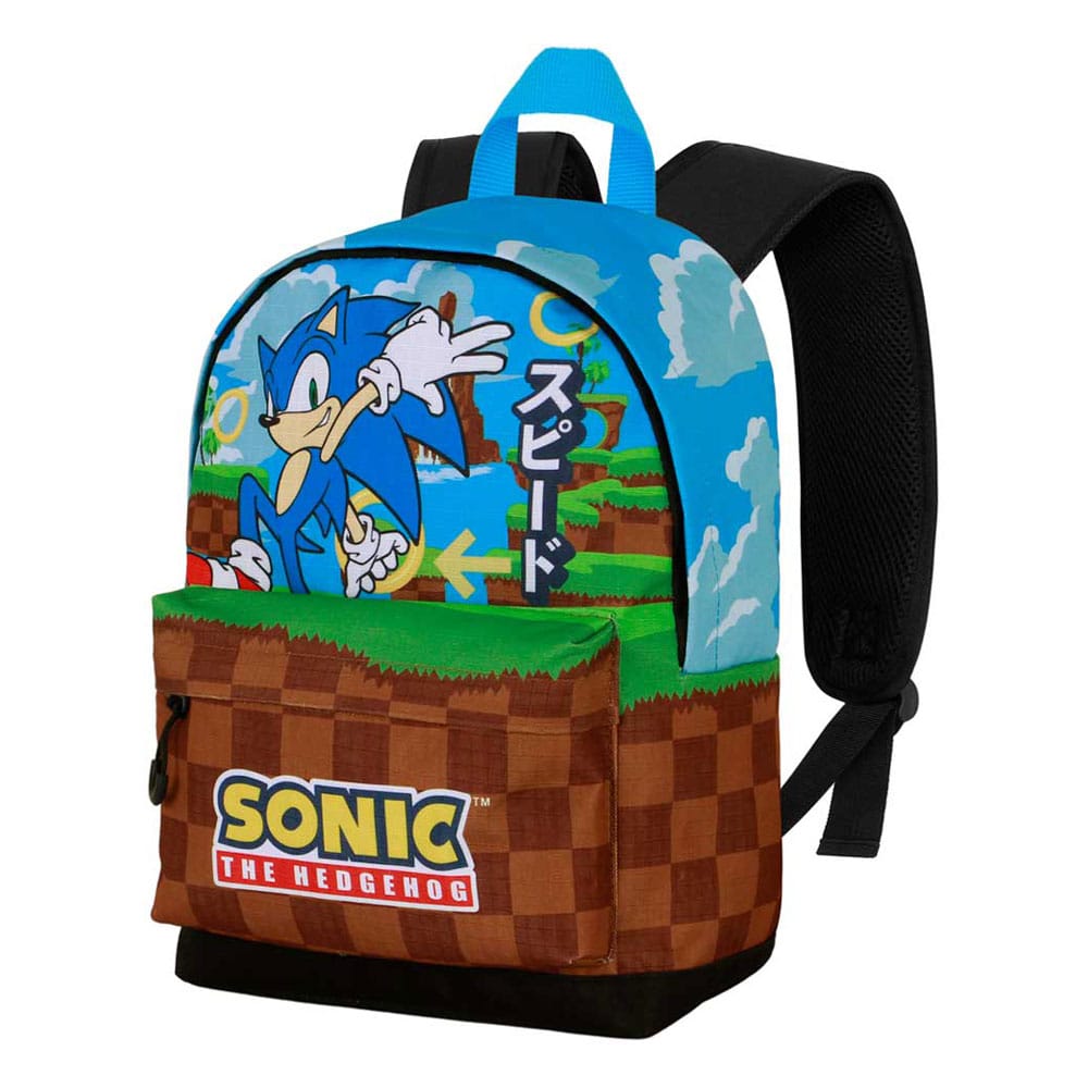 Sonic The Hedgehog Fan HS Backpack Sega Greenhill Small Karactermania