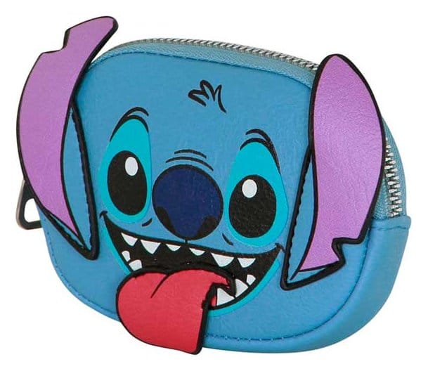 Lilo & Stitch Pill Coin Purse Tongue Blue Karactermania