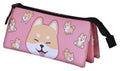 Oh My Pop! Triple Pencil case Shiba Pink Karactermania