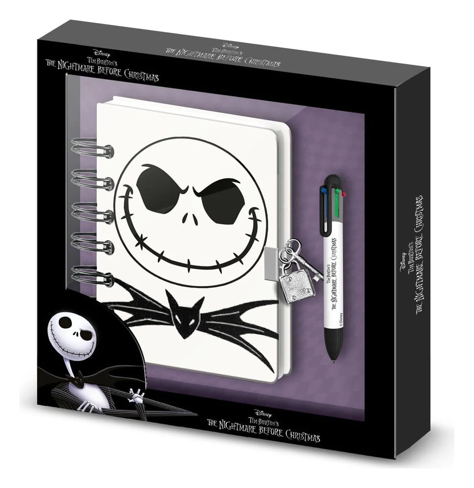 Nightmare before Christmas Notebook with Pen Gift Set Jack Karactermania