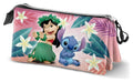 Lilo & Stitch Triple Pencil Case Dance Karactermania