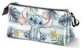 Lilo & Stitch Triple Pencil Case Ocean Karactermania