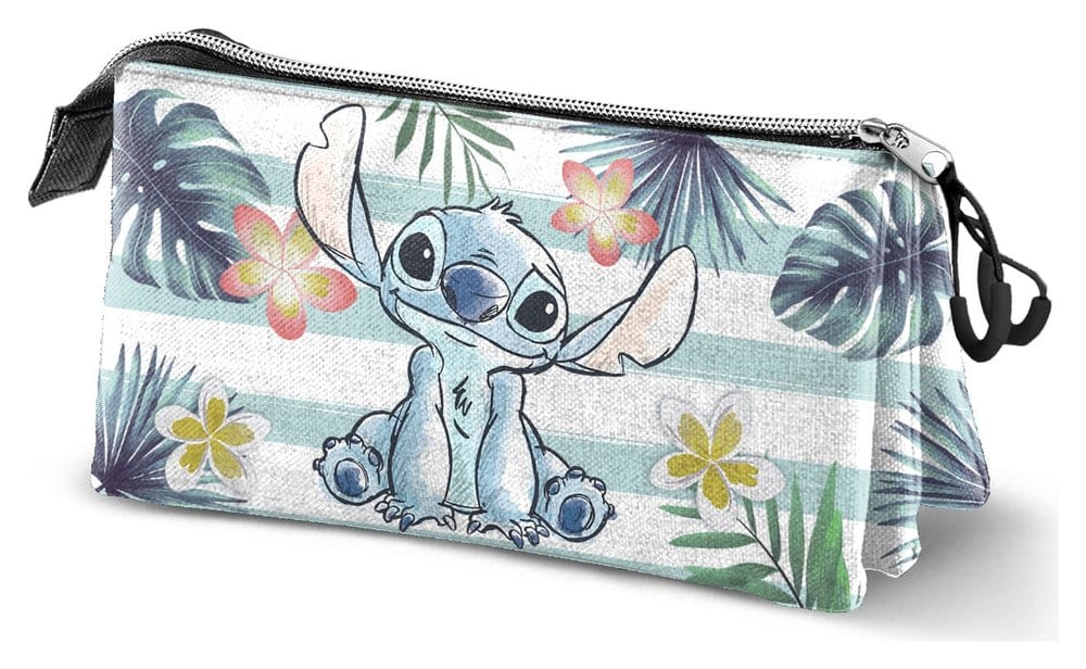 Lilo & Stitch Triple Pencil Case Ocean Karactermania