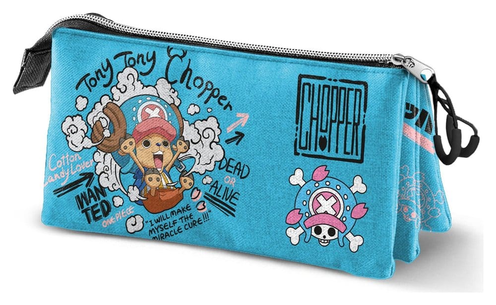 One Piece Triple Pencil Case Chopper Karactermania