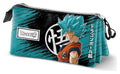 Dragon Ball Triple Pencil Case Saiyajin Blue Karactermania