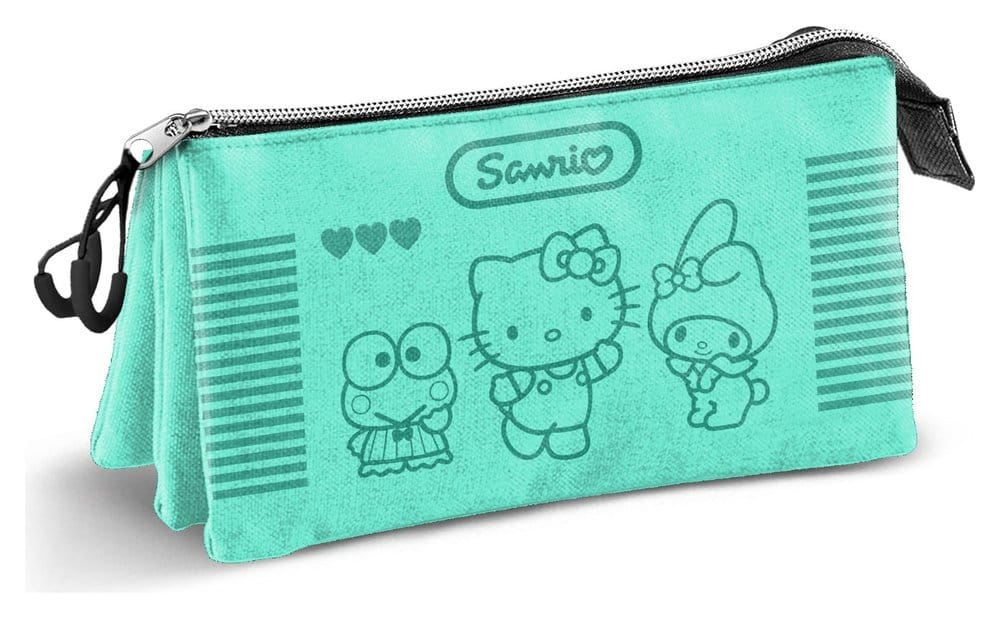 Sanrio Triple Pencil Case Hello Kitty Videogame Karactermania