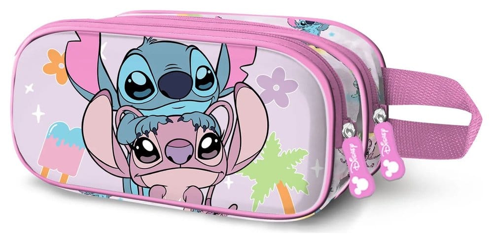 Lilo & Stitch 3D Double Pencil Case Couple Karactermania