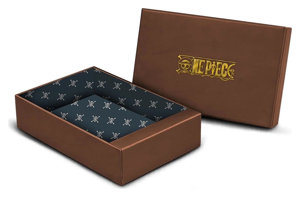 One Piece Wallet Man Zip Skull Karactermania