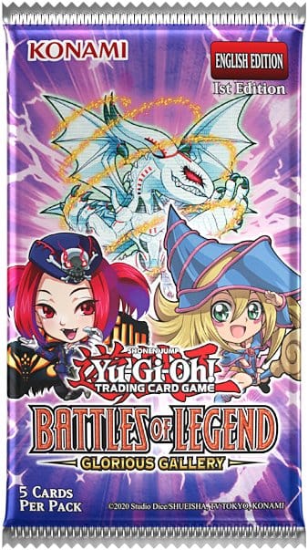 Yu Gi Oh! TCG Battles of Legend Glorious Gallery Booster Display 24 *English Version* Konami