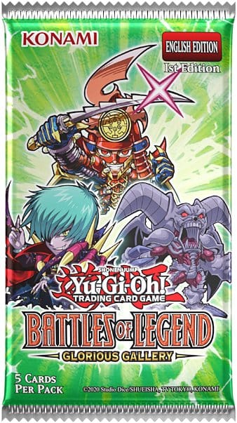 Yu Gi Oh! TCG Battles of Legend Glorious Gallery Booster Display 24 *English Version* Konami