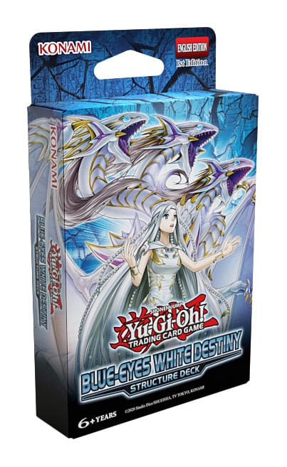 Yu Gi Oh! TCG Structure Deck Blue Eyes White Destiny Display 8 *English Version* Konami