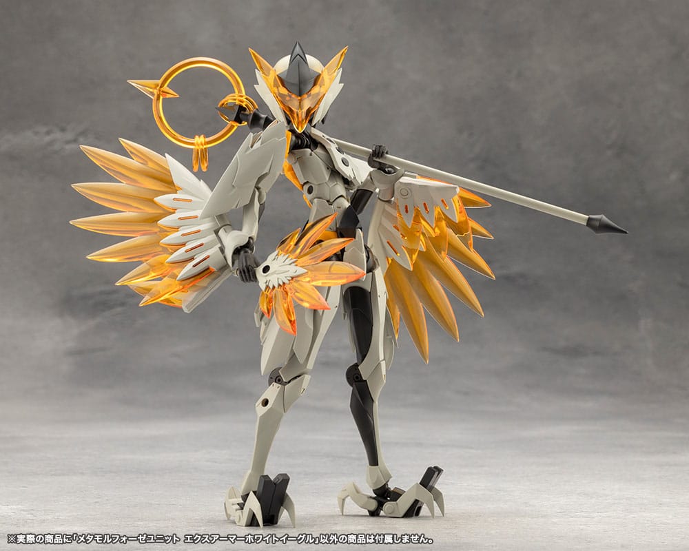 Megalomaria Unlimited Universe Model Kit Accesoory Set Metamorphose Unit Exarmor White Eagle Kotobukiya