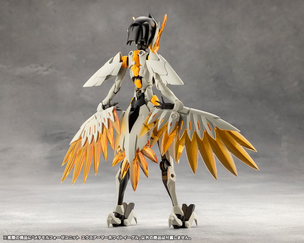 Megalomaria Unlimited Universe Model Kit Accesoory Set Metamorphose Unit Exarmor White Eagle Kotobukiya