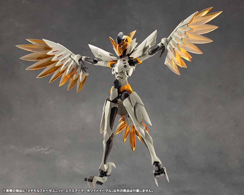Megalomaria Unlimited Universe Model Kit Accesoory Set Metamorphose Unit Exarmor White Eagle Kotobukiya