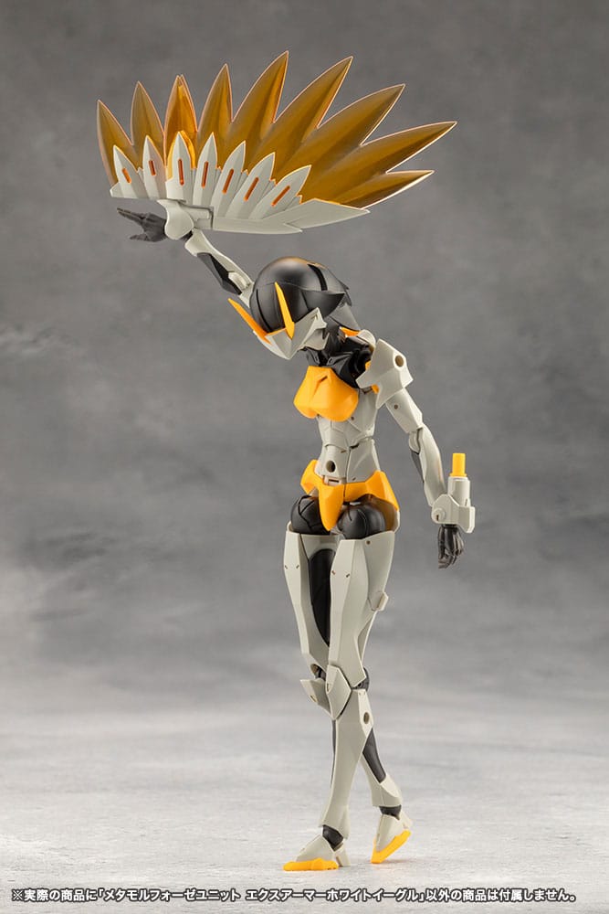 Megalomaria Unlimited Universe Model Kit Accesoory Set Metamorphose Unit Exarmor White Eagle Kotobukiya
