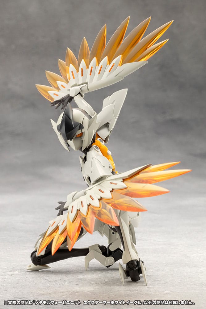 Megalomaria Unlimited Universe Model Kit Accesoory Set Metamorphose Unit Exarmor White Eagle Kotobukiya