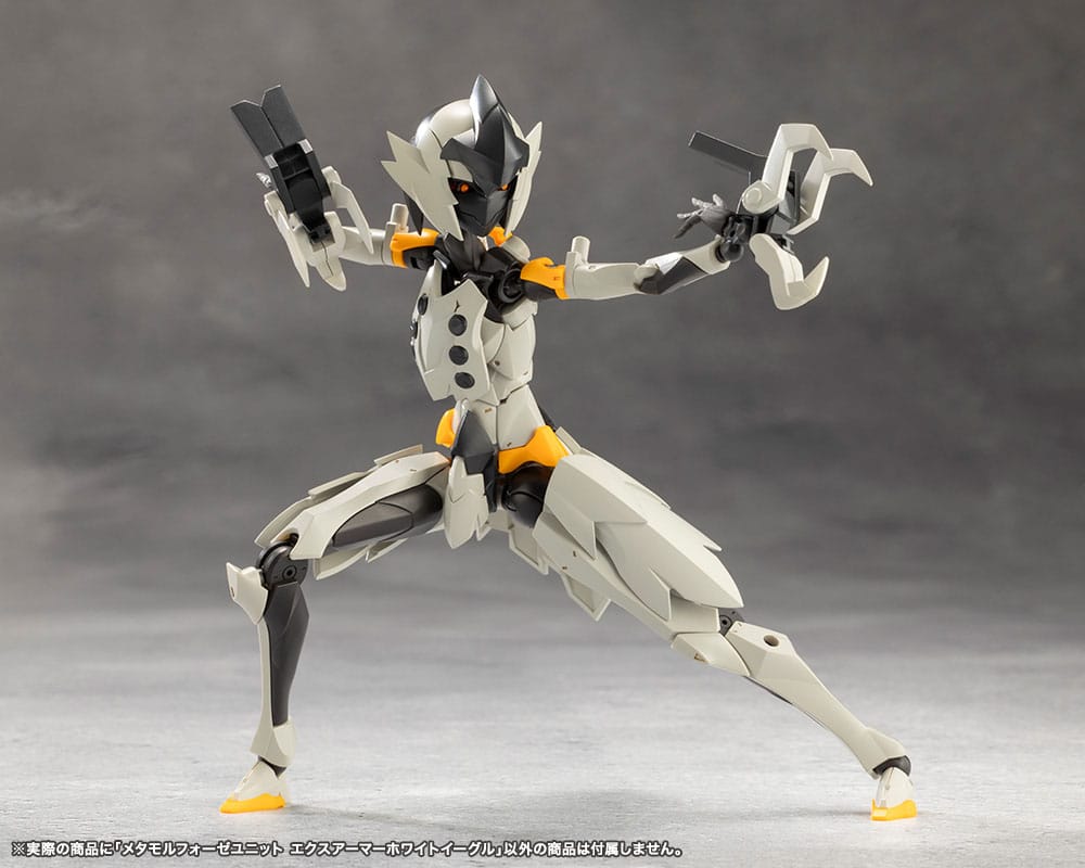 Megalomaria Unlimited Universe Model Kit Accesoory Set Metamorphose Unit Exarmor White Eagle Kotobukiya