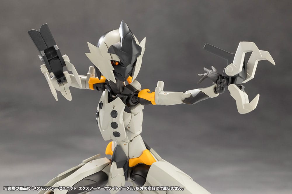 Megalomaria Unlimited Universe Model Kit Accesoory Set Metamorphose Unit Exarmor White Eagle Kotobukiya
