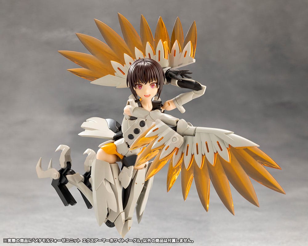 Megalomaria Unlimited Universe Model Kit Accesoory Set Metamorphose Unit Exarmor White Eagle Kotobukiya