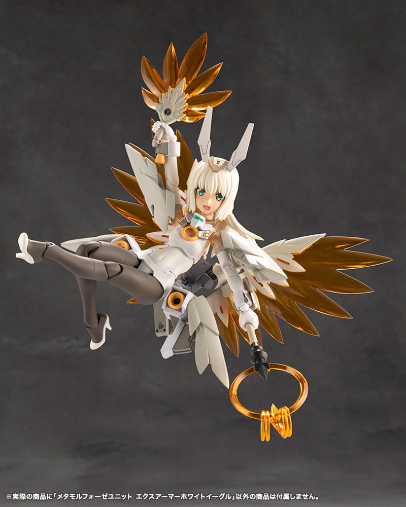 Megalomaria Unlimited Universe Model Kit Accesoory Set Metamorphose Unit Exarmor White Eagle Kotobukiya