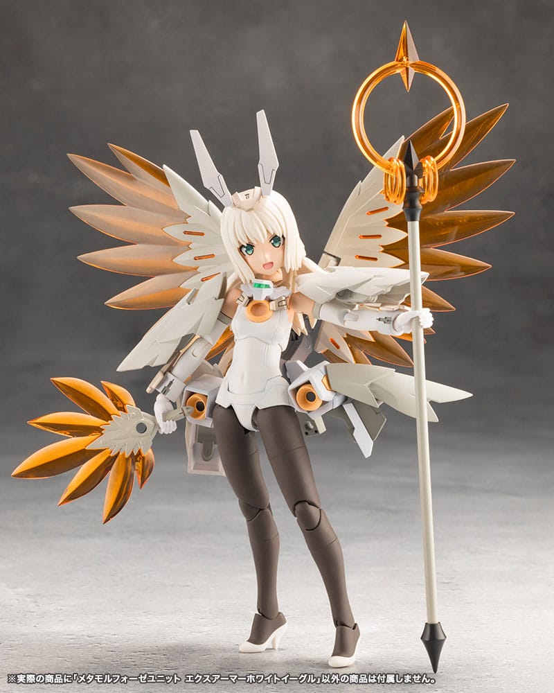 Megalomaria Unlimited Universe Model Kit Accesoory Set Metamorphose Unit Exarmor White Eagle Kotobukiya