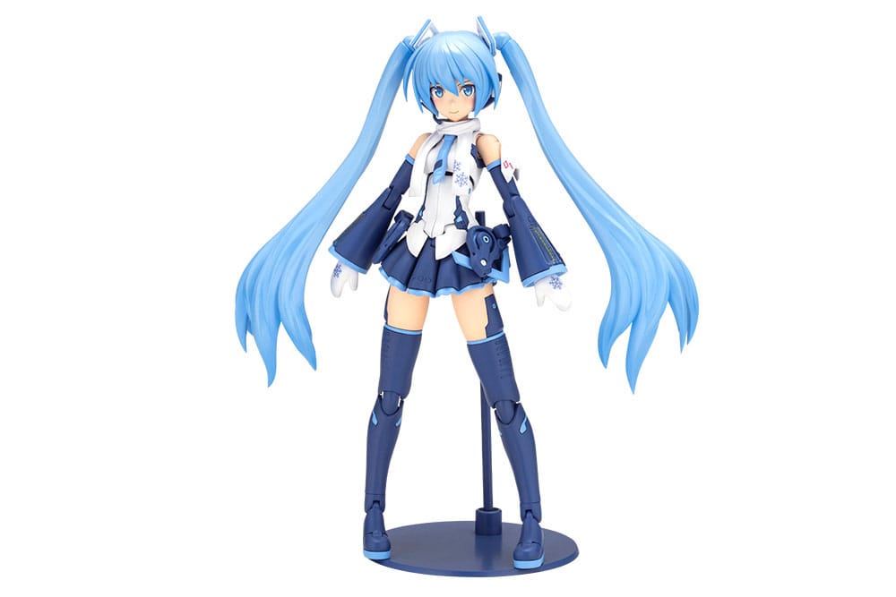 Frame Arms Girl x Hatsune Miku Plastic Model Kit Frame Music Girl Snow Miku Another Color Ver. Kotobukiya